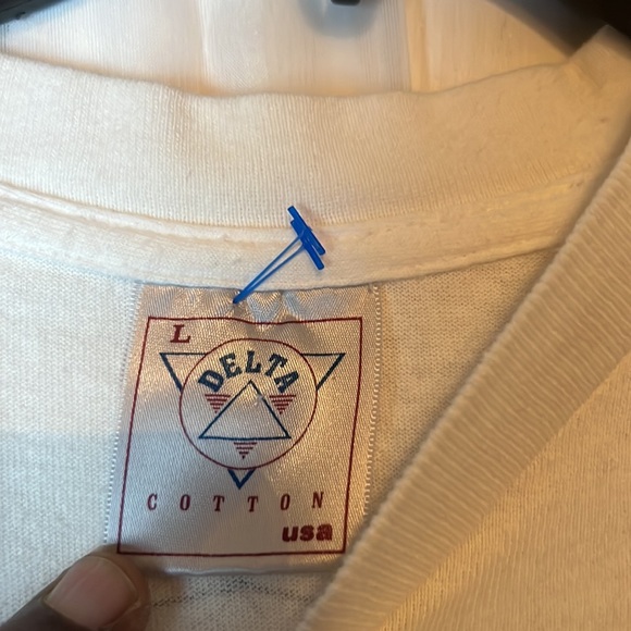 Vintage Delta Cotton The Simpsons 1989 Hanging Picture Frame TEE Men’s Large - Picture 4 of 12